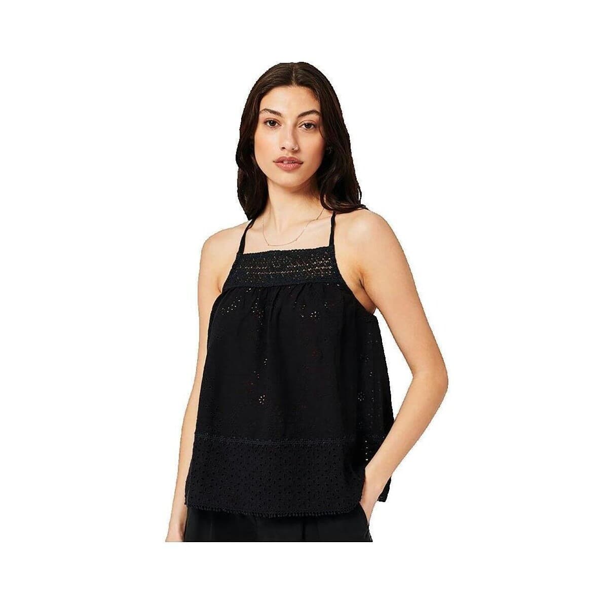 Μπλούζα Superdry Débardeur Vintage Woven Lace sans manches