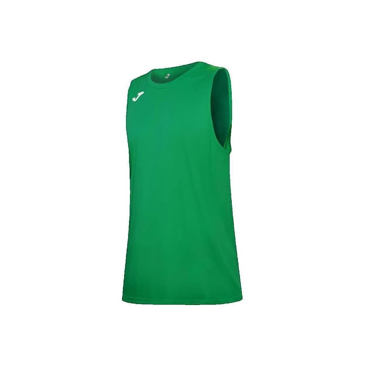 Αμάνικα/T-shirts χωρίς μανίκια Joma T-shirt sans manches Combi Basket vert