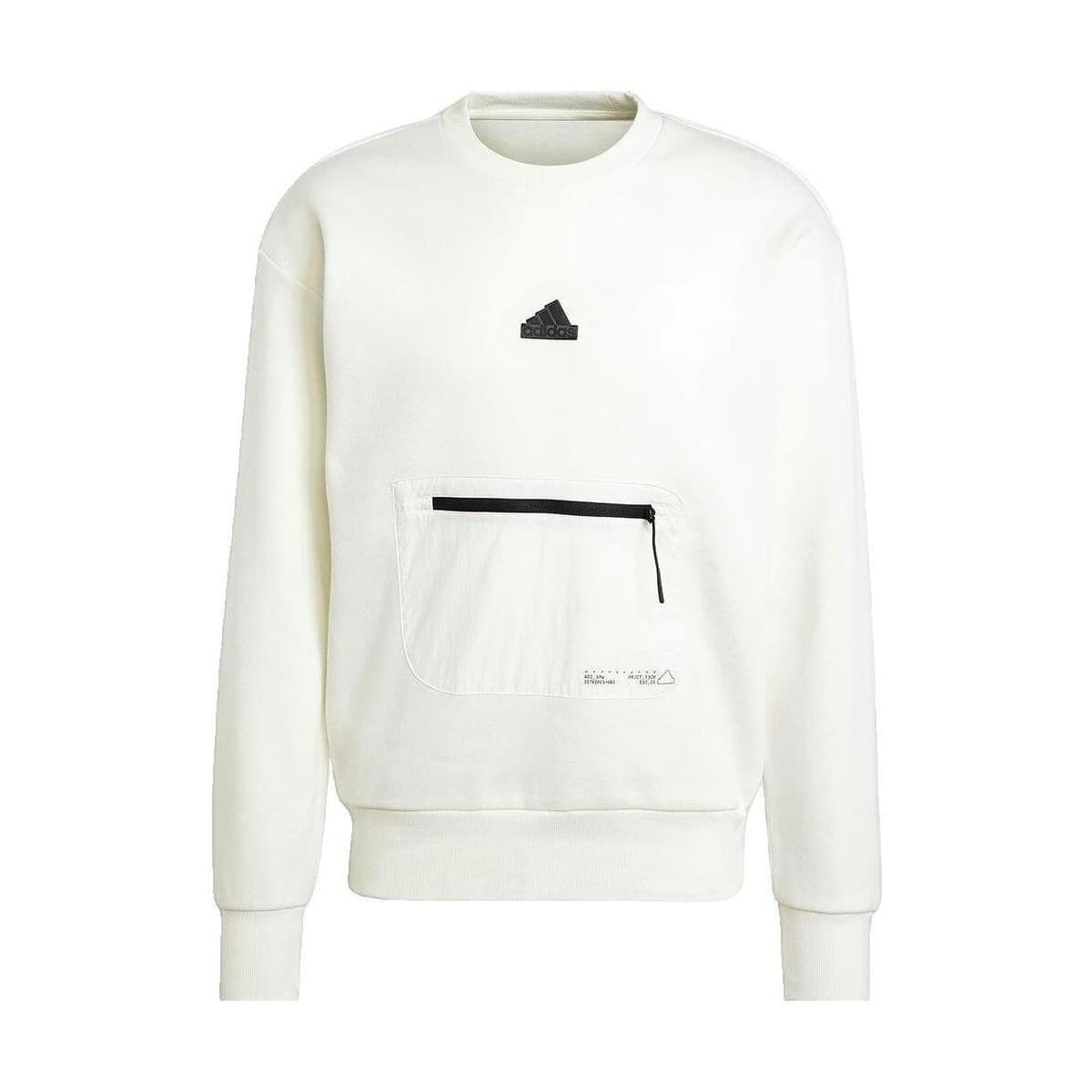 Αθλητικό T-shirt adidas Sweat à capuche City Escape blanc