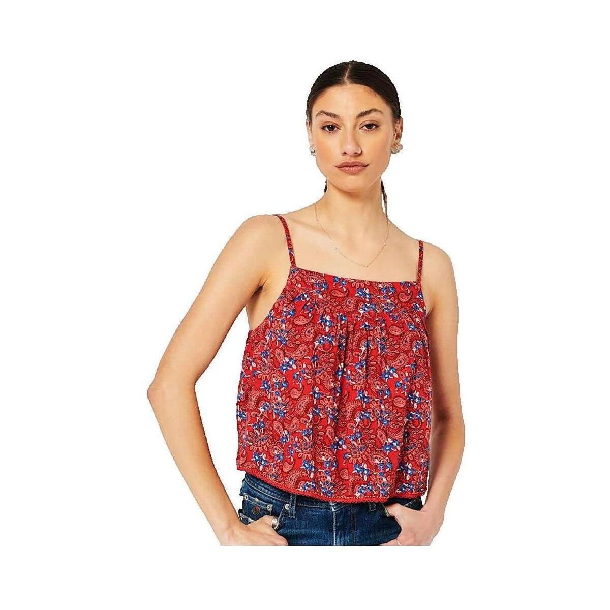 Women's Sleeveless Tops Superdry Red