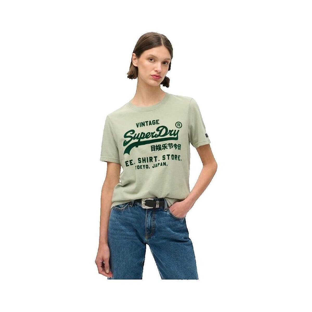 Women's T-Shirts Superdry Multicolor