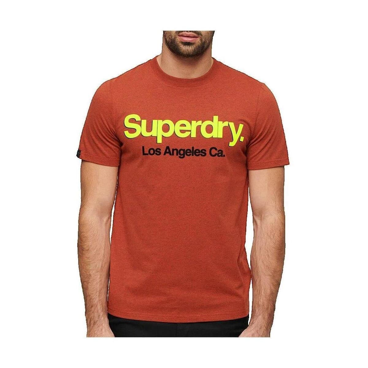 Men's T-Shirts Superdry Orange