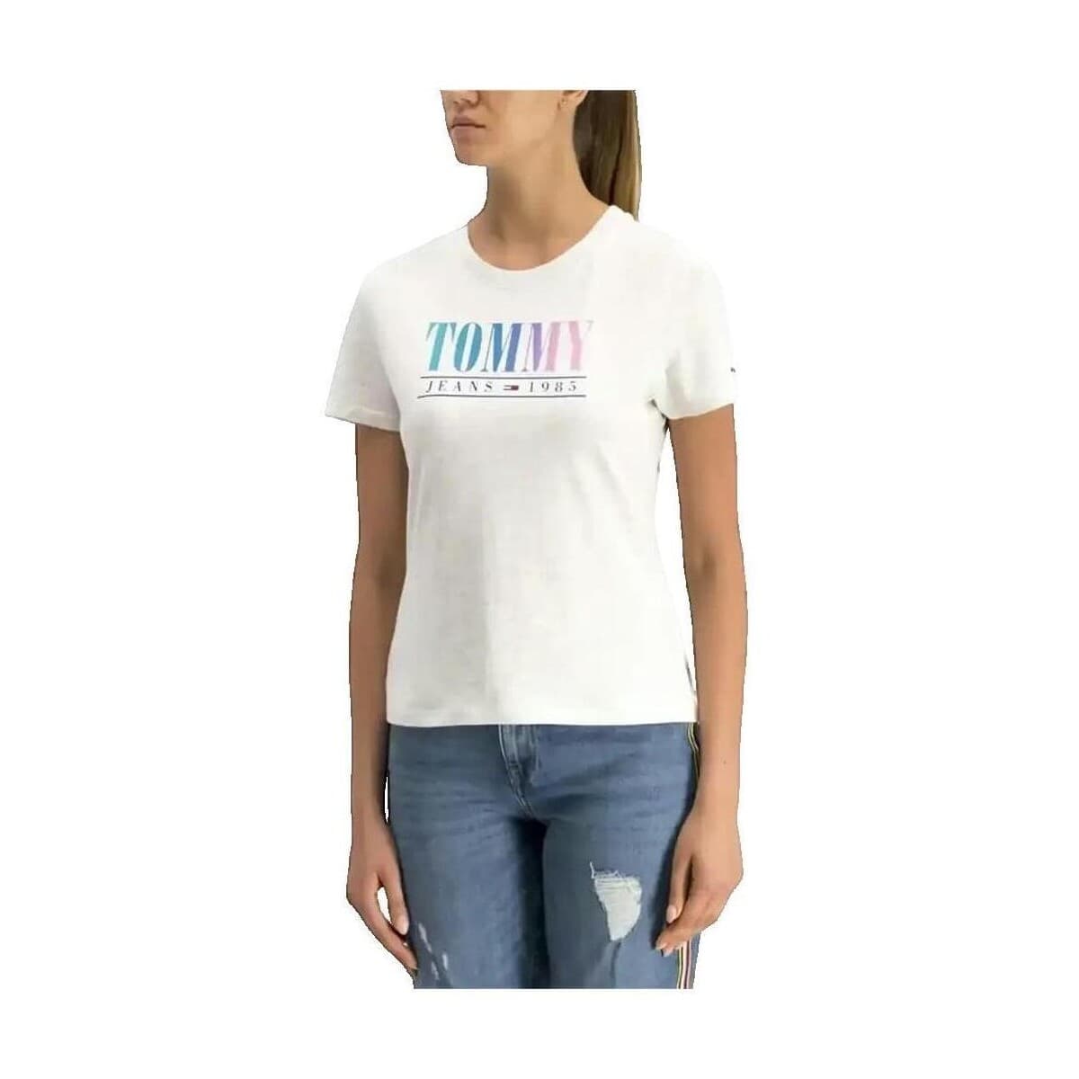 T-shirt με κοντά μανίκια Tommy Hilfiger T-shirt Tommy Hilfiger Summer multicolor