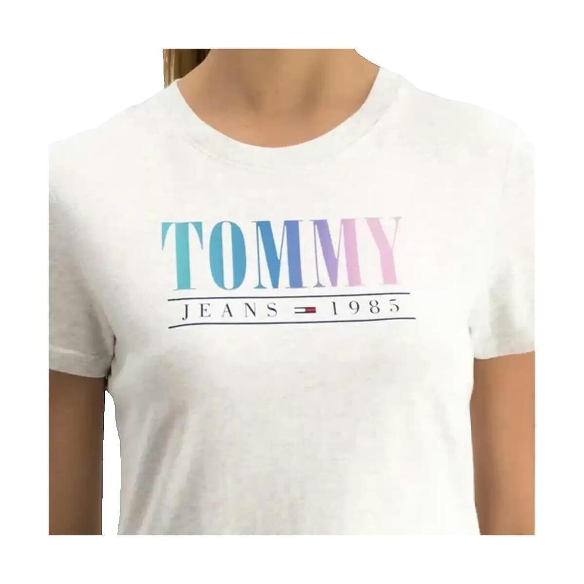 Women's T-Shirts Tommy Hilfiger White