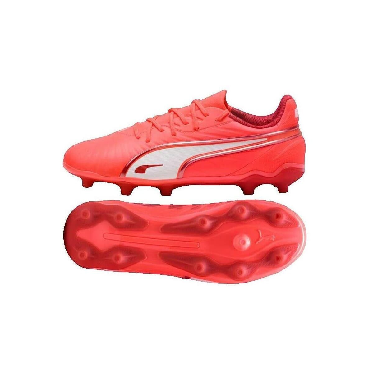 Boys' Football Boots Puma Red