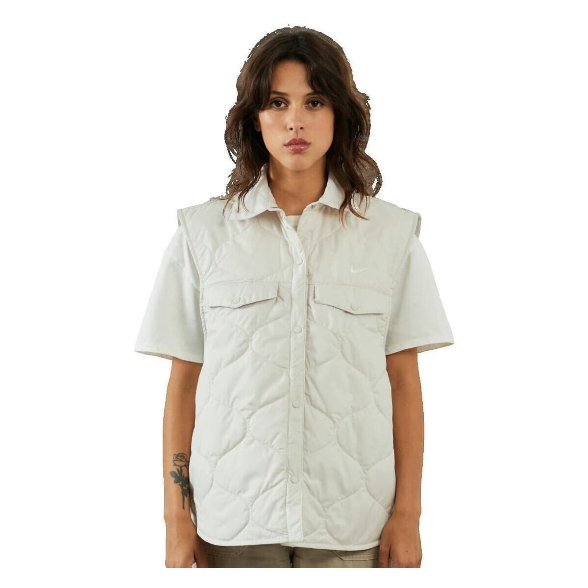 Μπουφάν / Ζακέτες Nike Gilet Sportswear Essentials Oversize