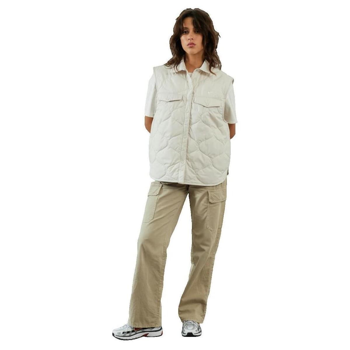 Women's Sports Jackets Nike Beige