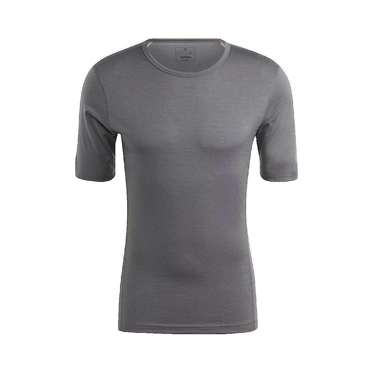 Men's T-Shirts adidas Gray