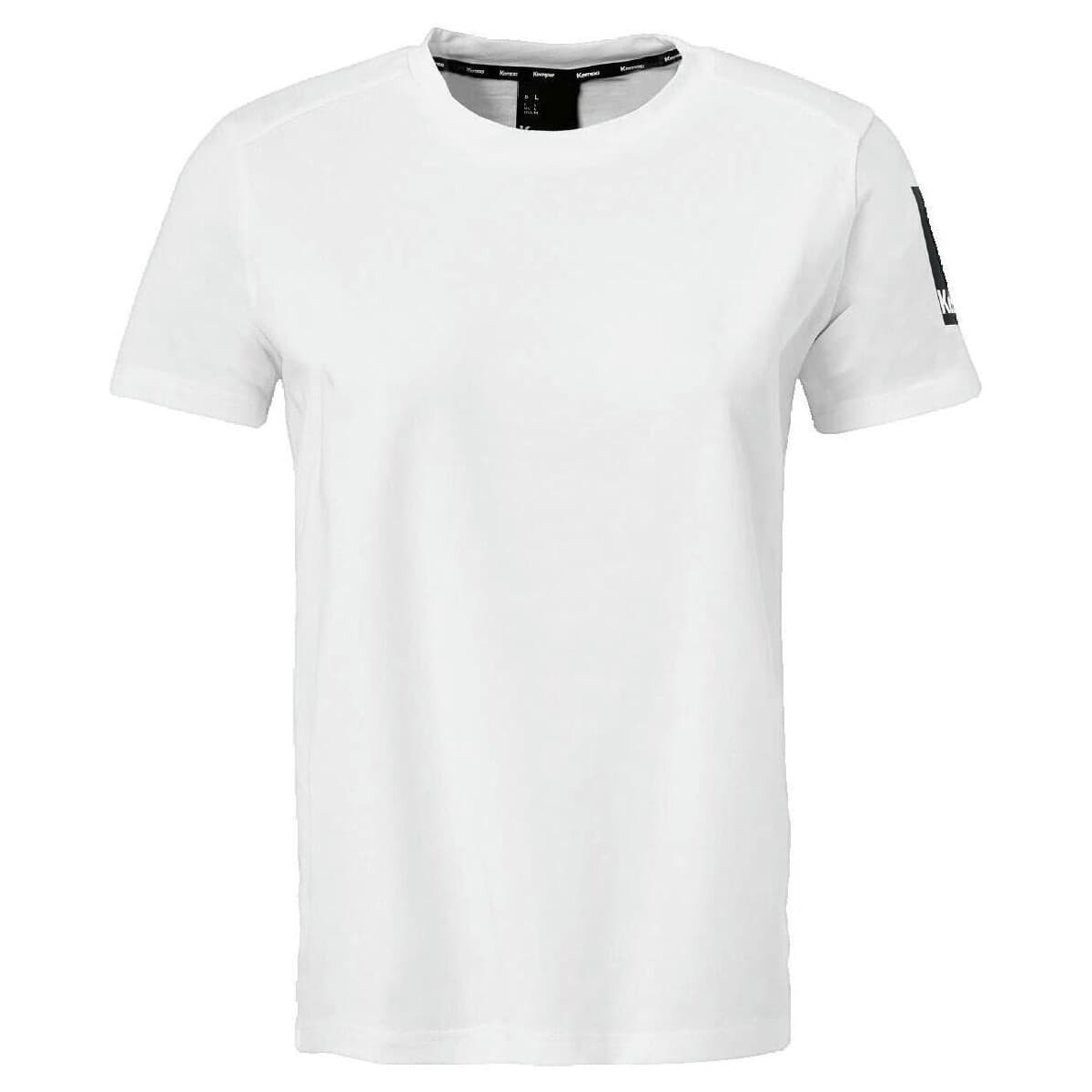 T-shirt με κοντά μανίκια Kempa T-shirt Status blanc