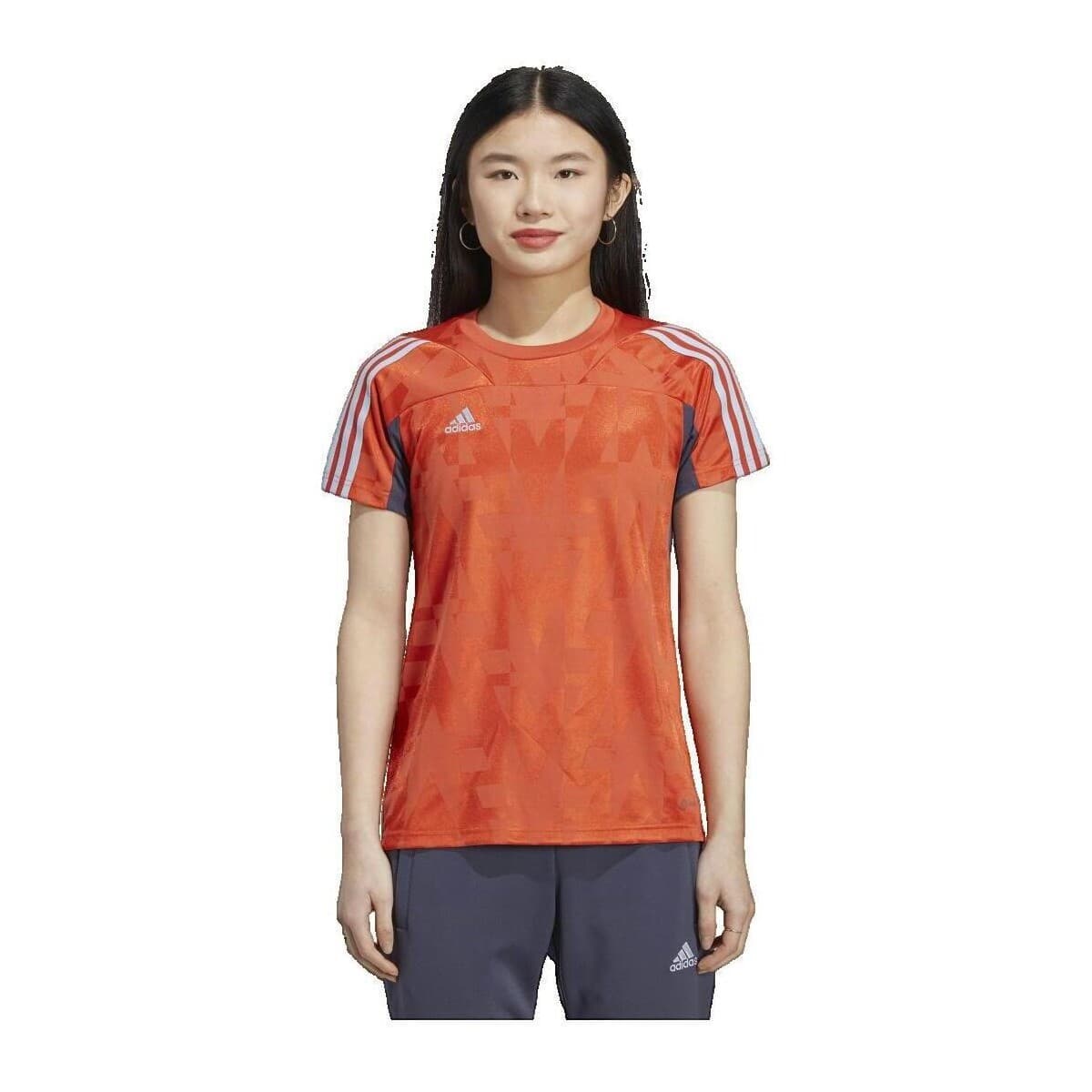Women's T-Shirts adidas Orange