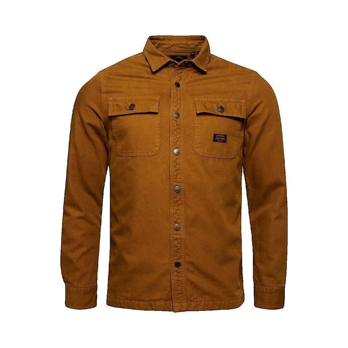 Men's Shirts Superdry Brown