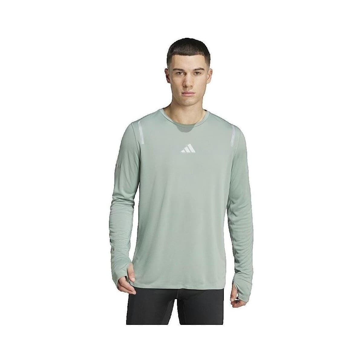 Μπλουζάκια με μακριά μανίκια adidas T-shirt manches longues Ultimate Running Reflective