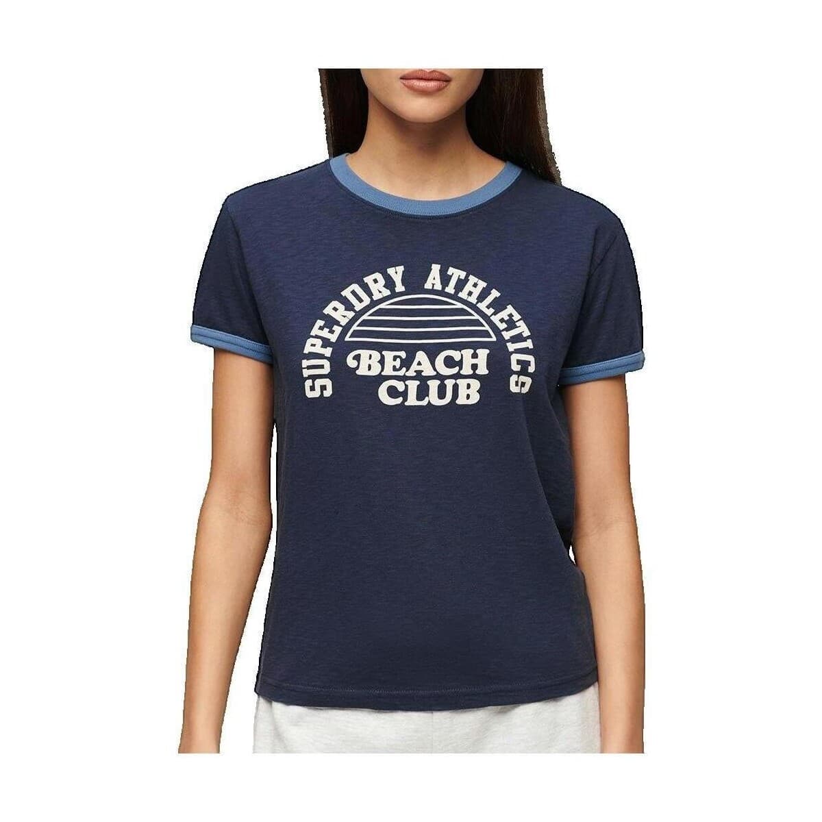 T-shirt με κοντά μανίκια Superdry T-shirt ajusté Beach Graphic