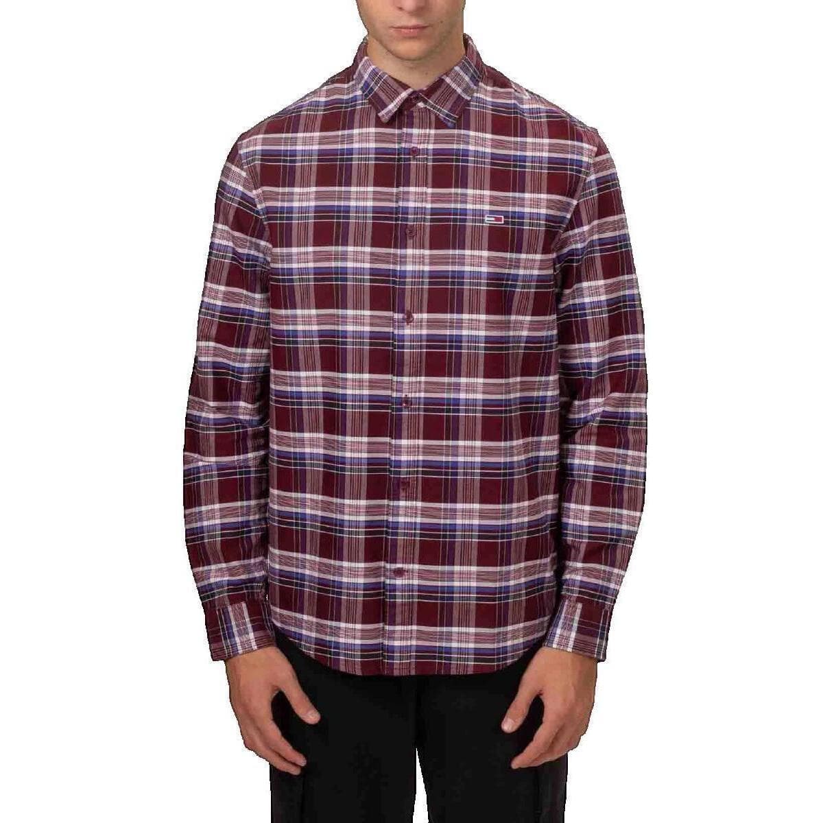 Men's Shirts Tommy Hilfiger Bordeaux