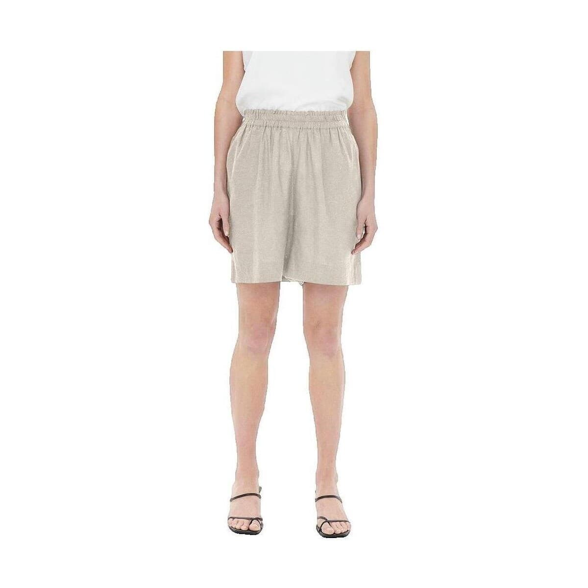 Women's Shorts Only Beige