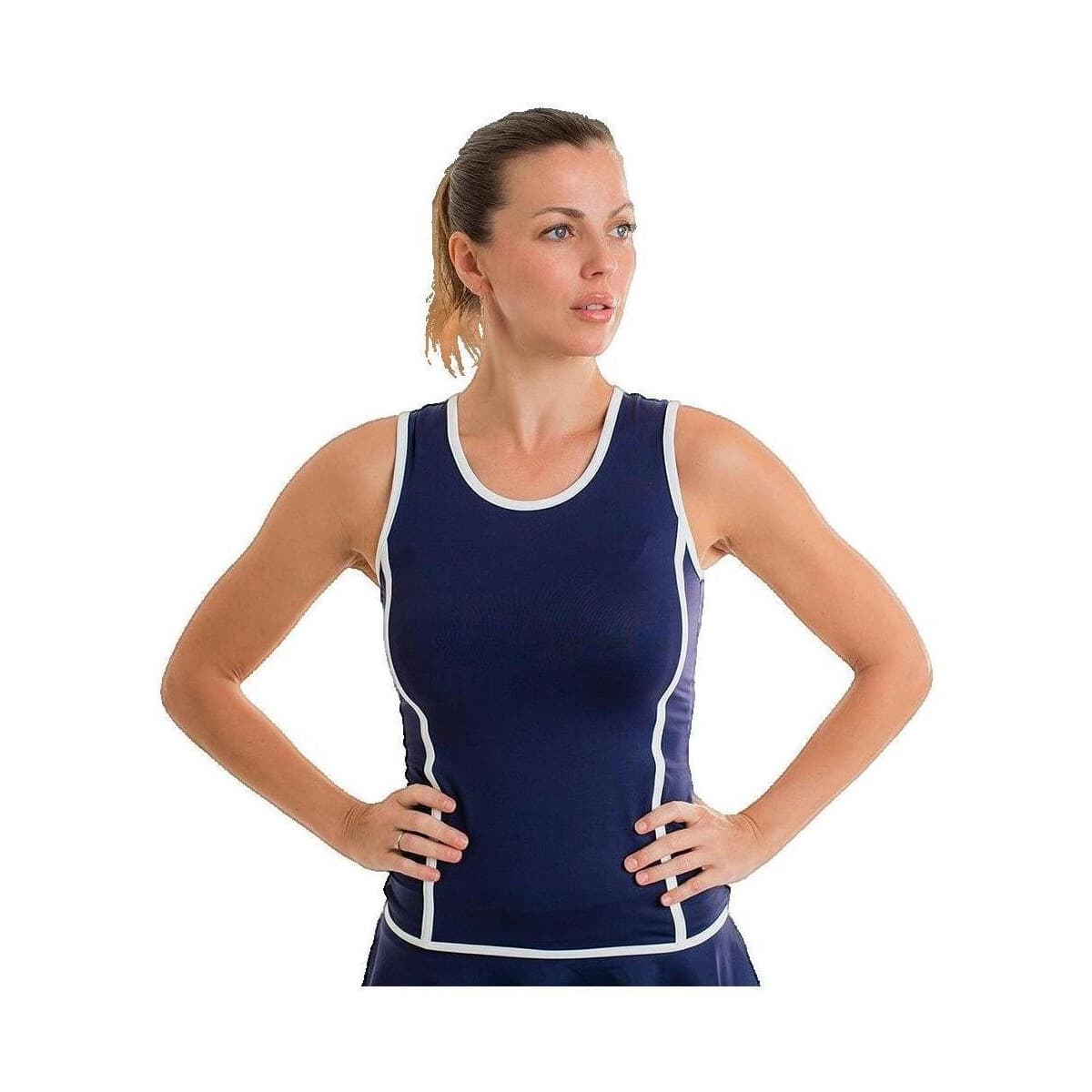 Women's Sleeveless Tops Belén Berbel Blue