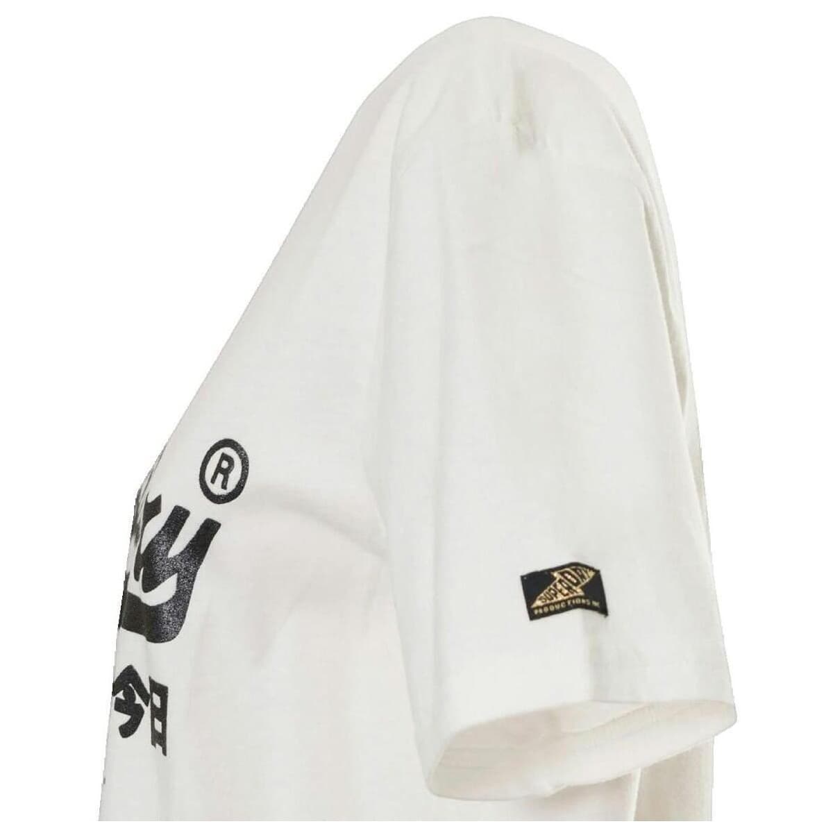 Women's T-Shirts Superdry Beige