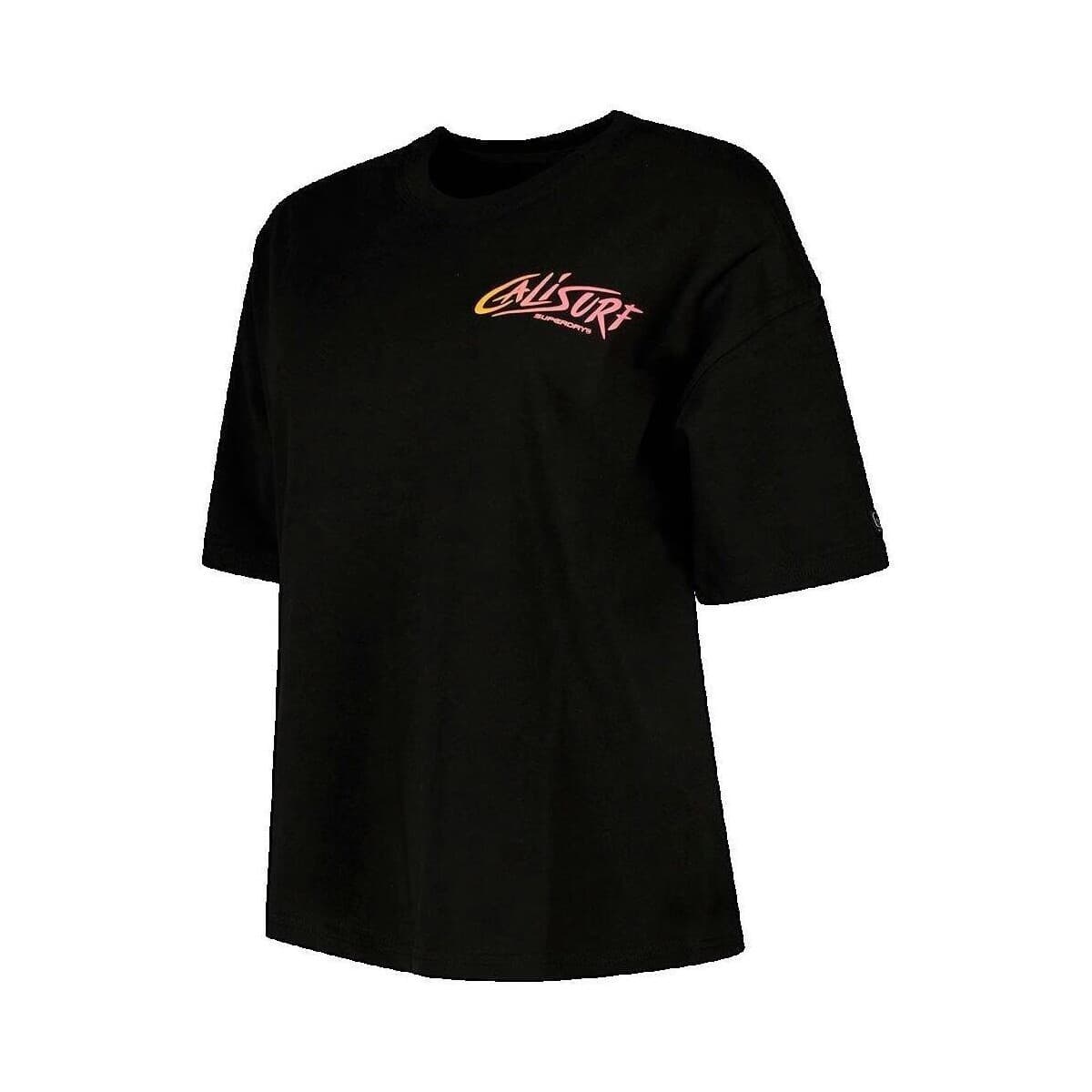 Women's T-Shirts Superdry Black