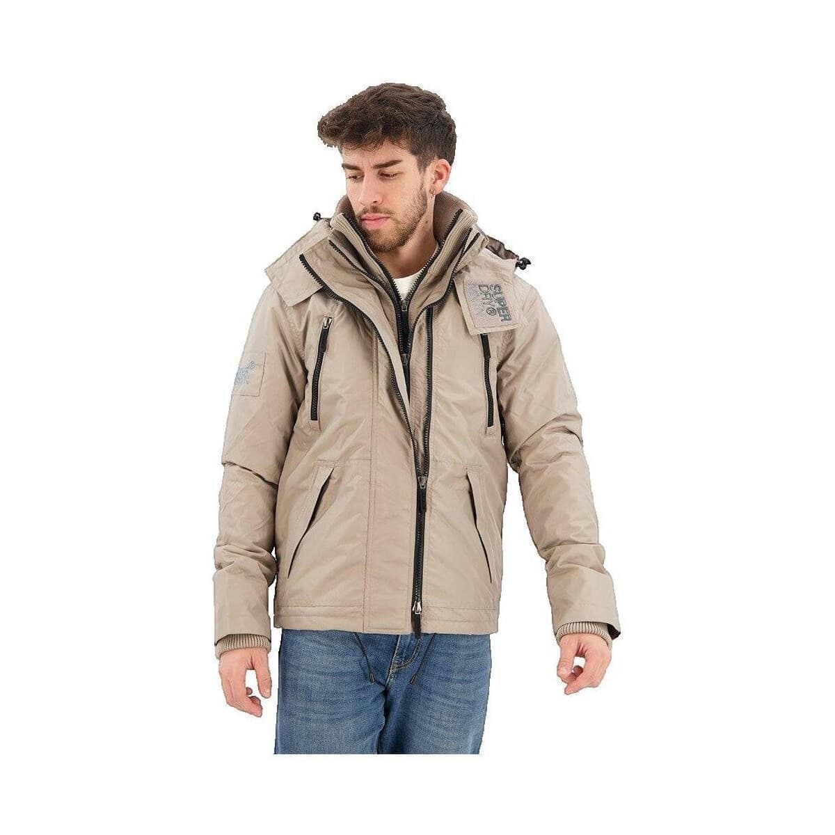 Men's Blazers Superdry Beige