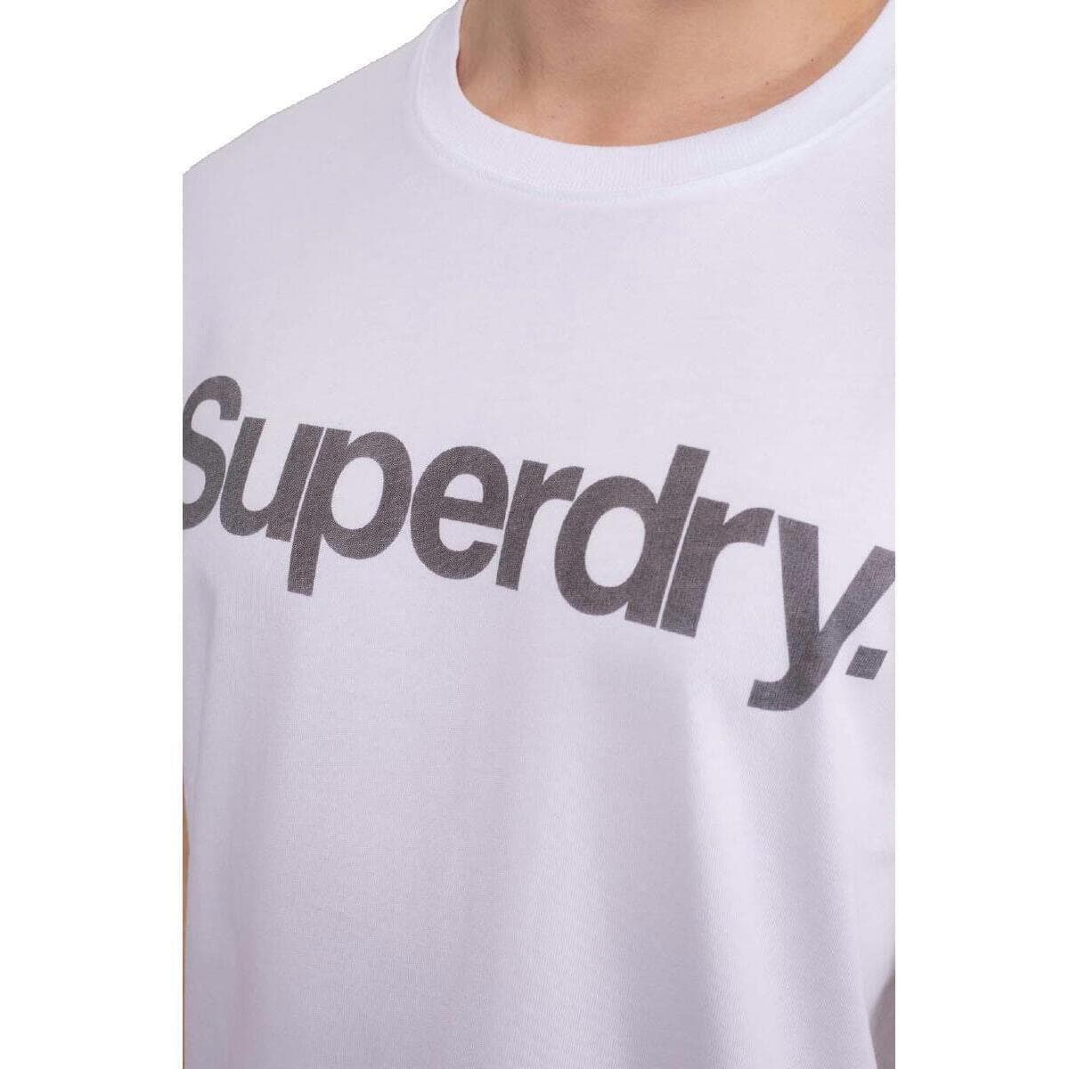 Men's T-Shirts Superdry White