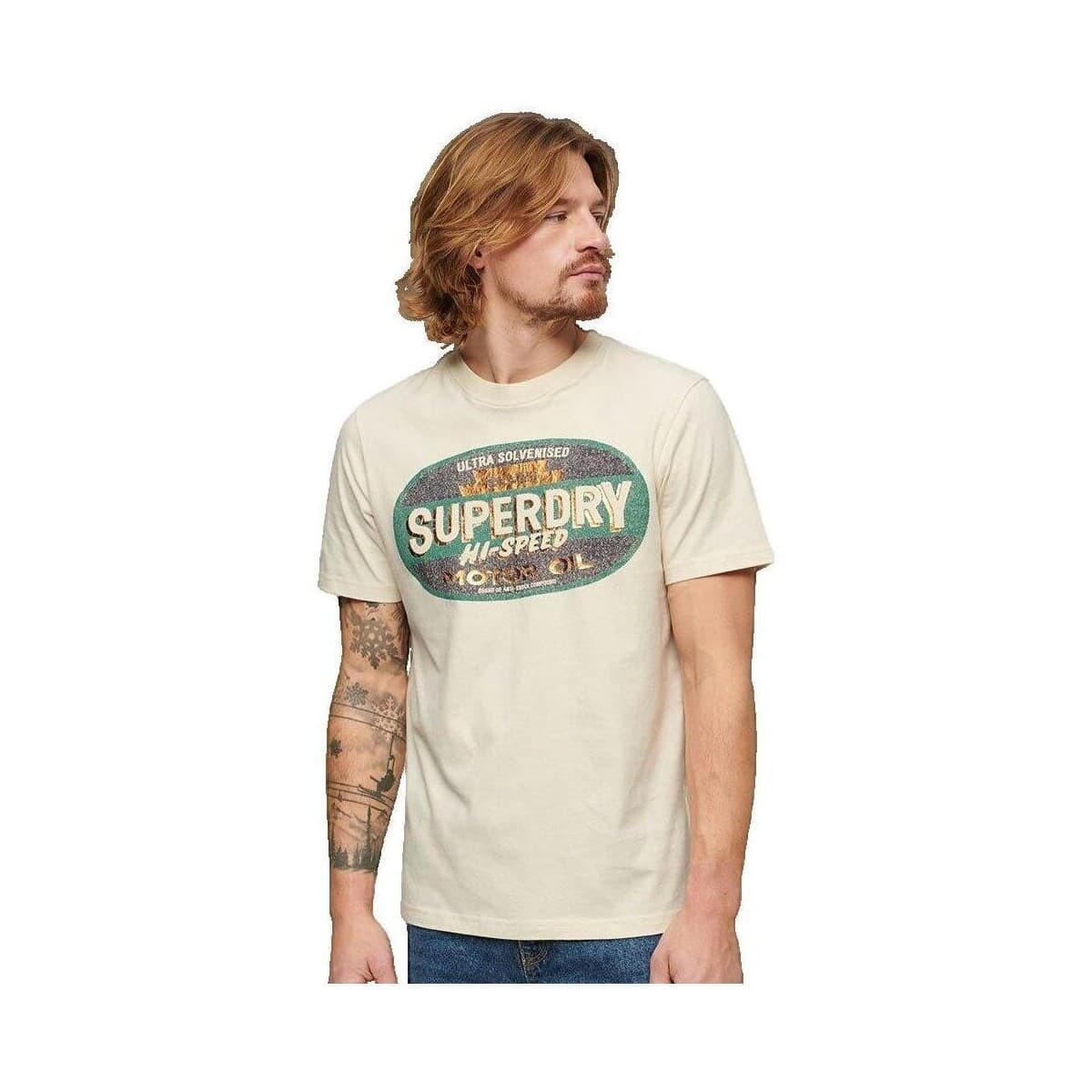 Men's T-Shirts Superdry Green