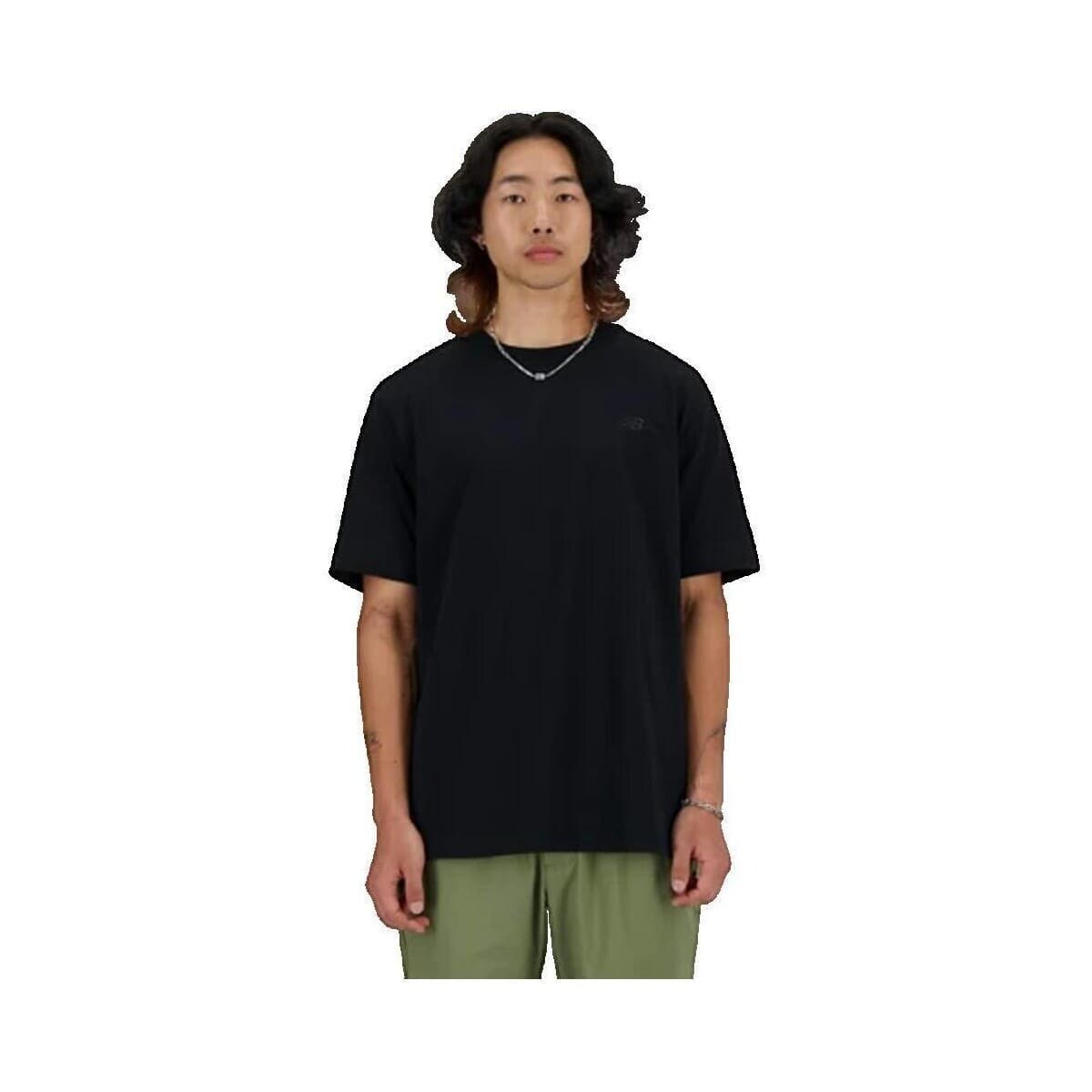 T-shirt με κοντά μανίκια New Balance T-shirt New Balance Sport Essentials Noir