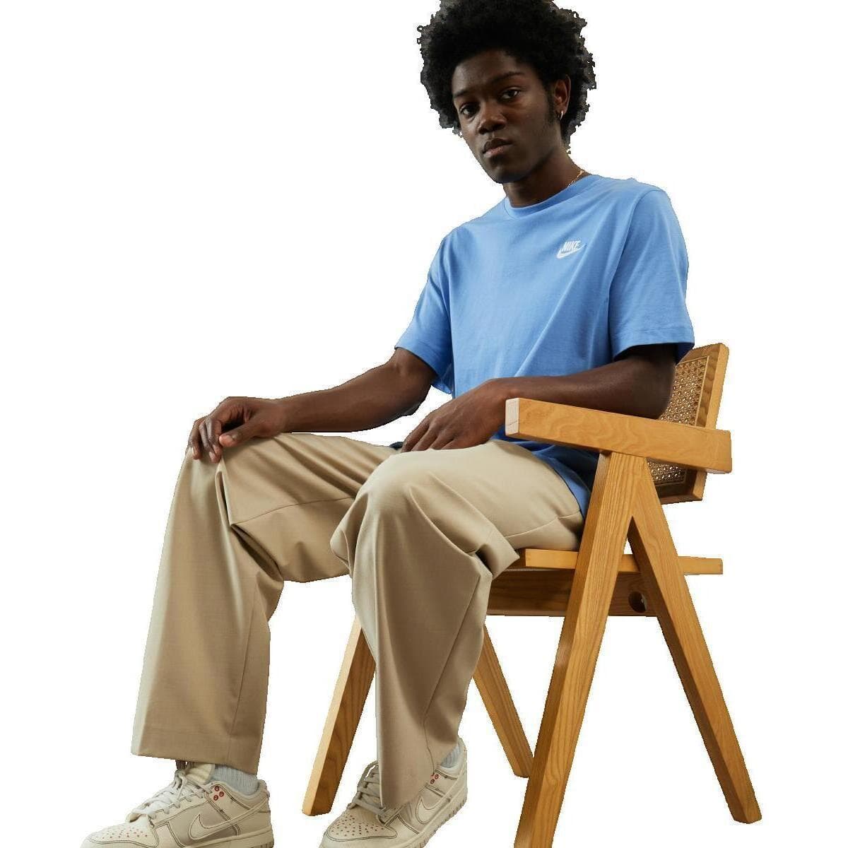 Men's Sports T-Shirts Nike White