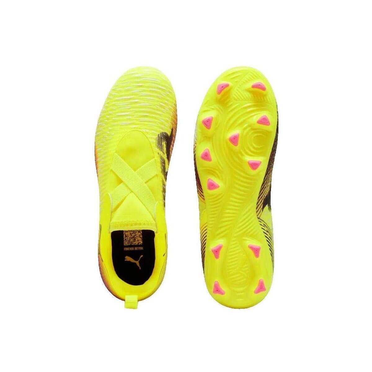 Boys' Football Boots Puma Yellow