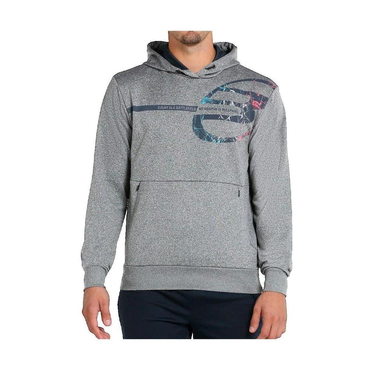 T-shirt με κουκούλα Bullpadel Sweat à capuche Baiona gris