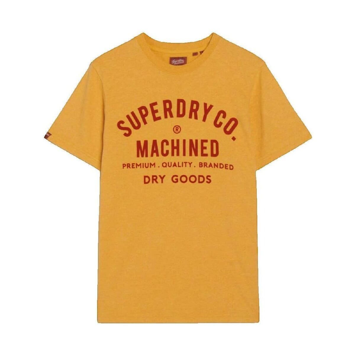 Men's T-Shirts Superdry Yellow