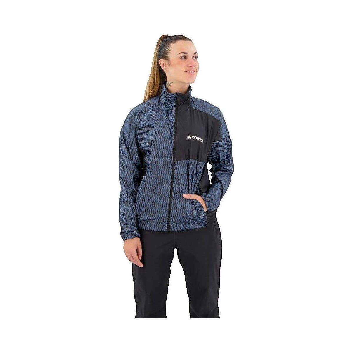 Women's Sports Jackets adidas Blue