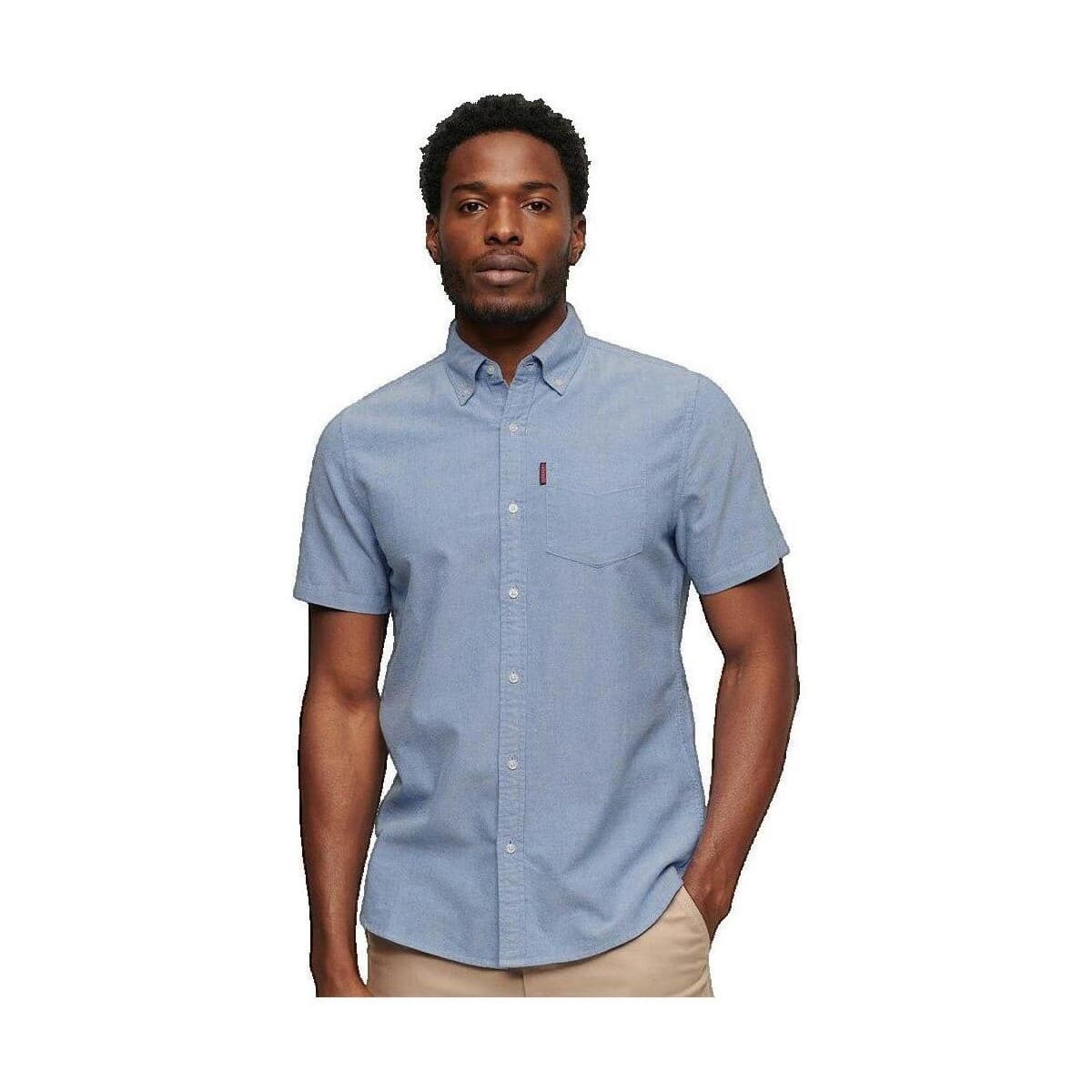 Men's Shirts Superdry Blue