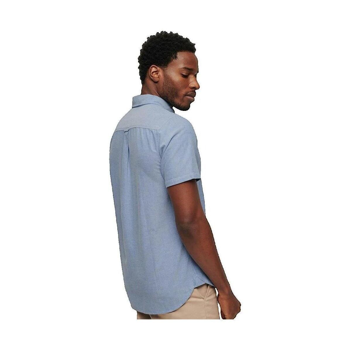 Men's Shirts Superdry Blue