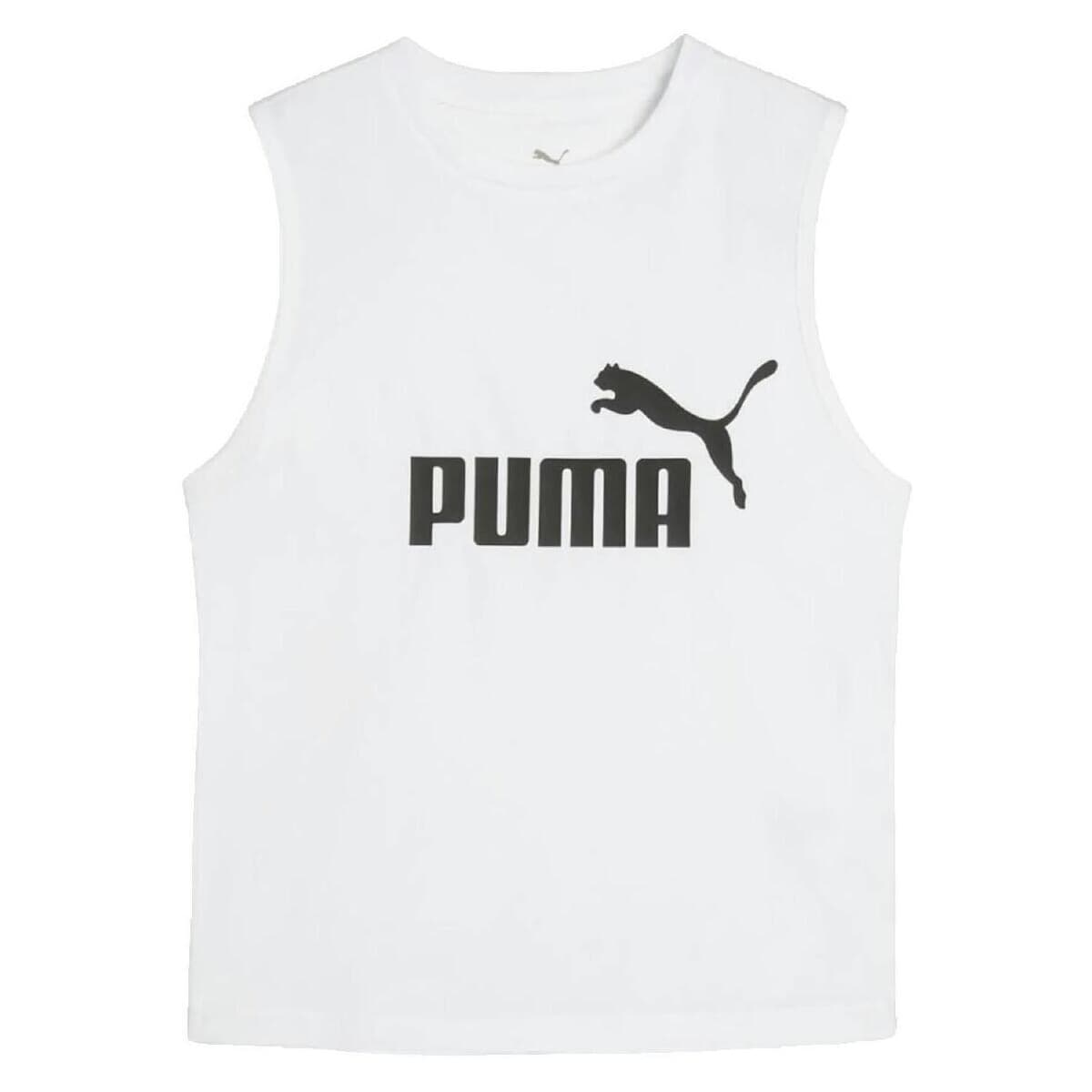 Women's Sleeveless Tops Puma White
