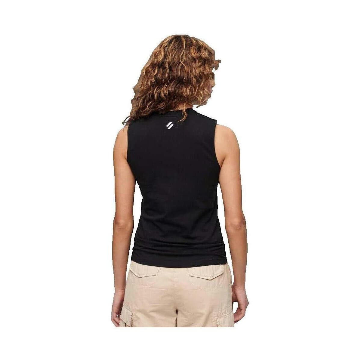 Women's Sleeveless Tops Superdry Black