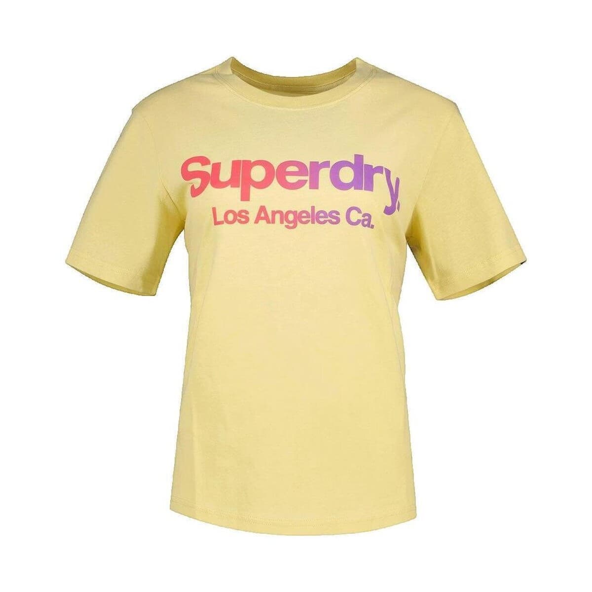 T-shirt με κοντά μανίκια Superdry T-shirt Tonal Rainbow Core