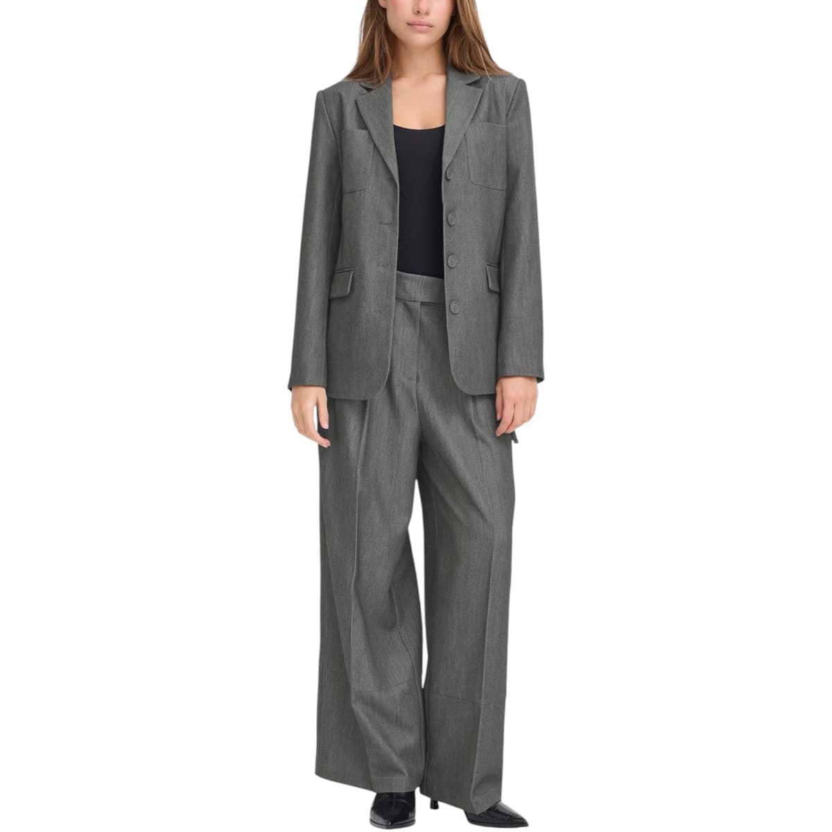 Women's Blazers Ichi Gray