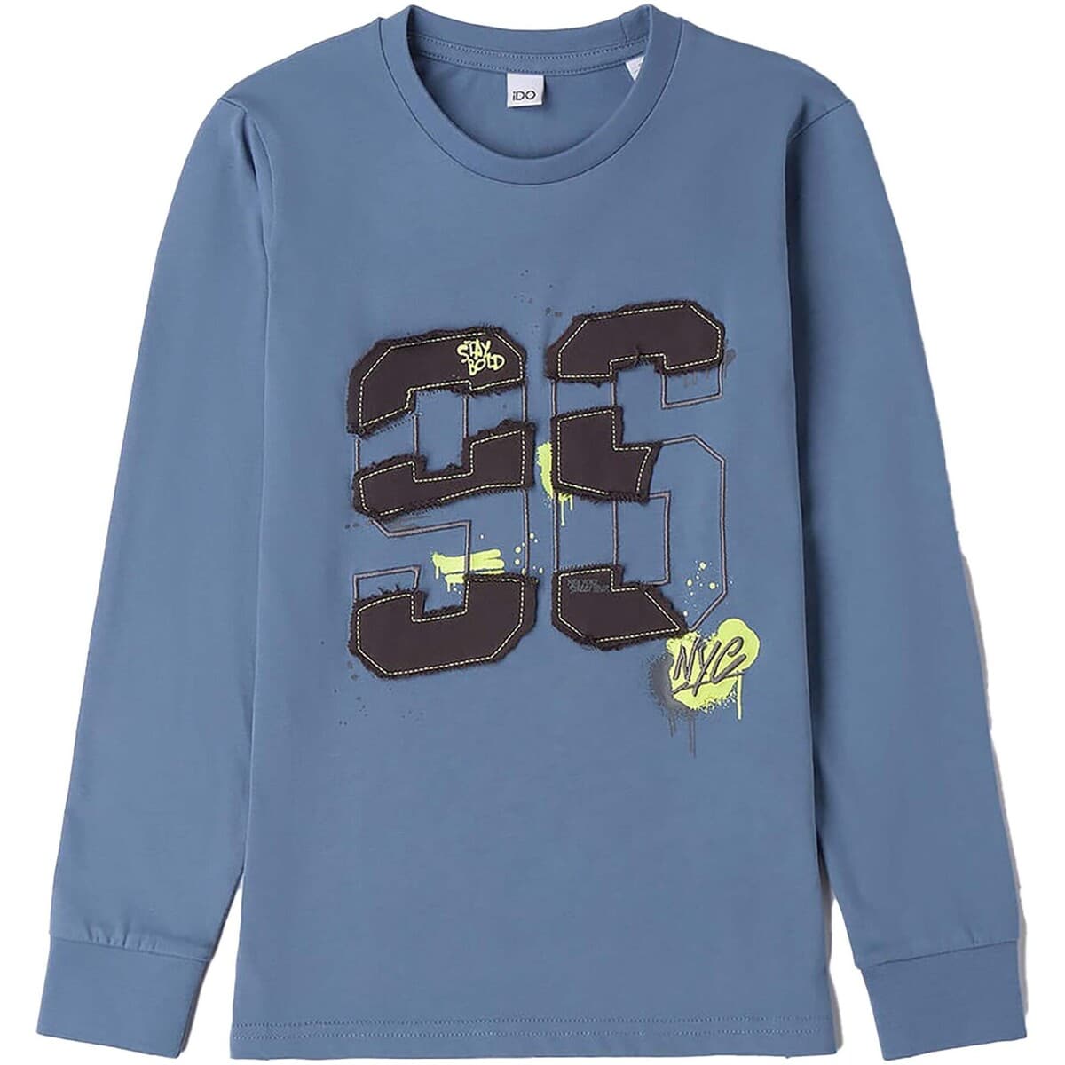 Μπλουζάκια με μακριά μανίκια Ido Girocollo Ml