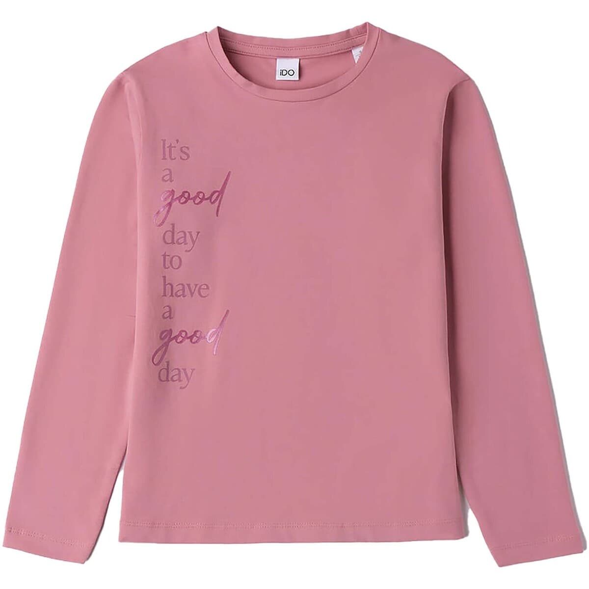 Μπλουζάκια με μακριά μανίκια Ido Girocollo Ml