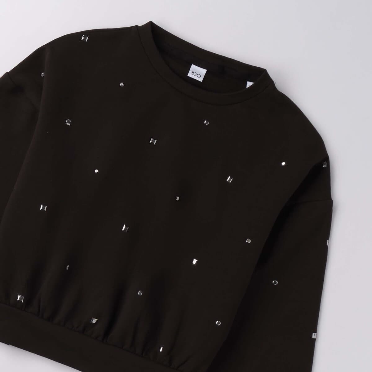 Girls' Knit Cardigans Ido Black