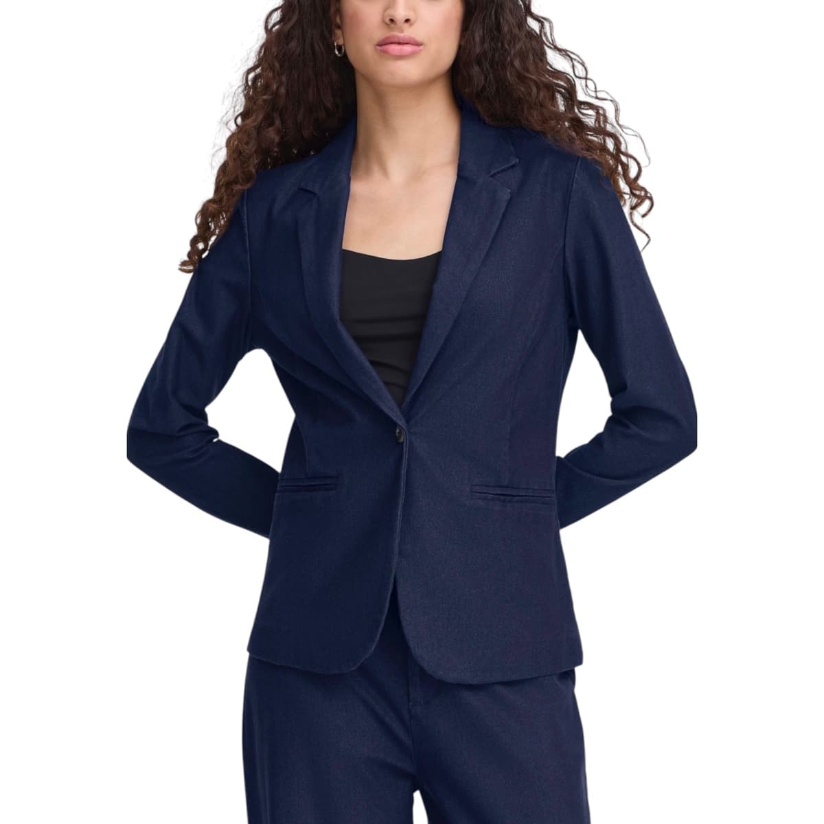 Women's Blazers Ichi Blue