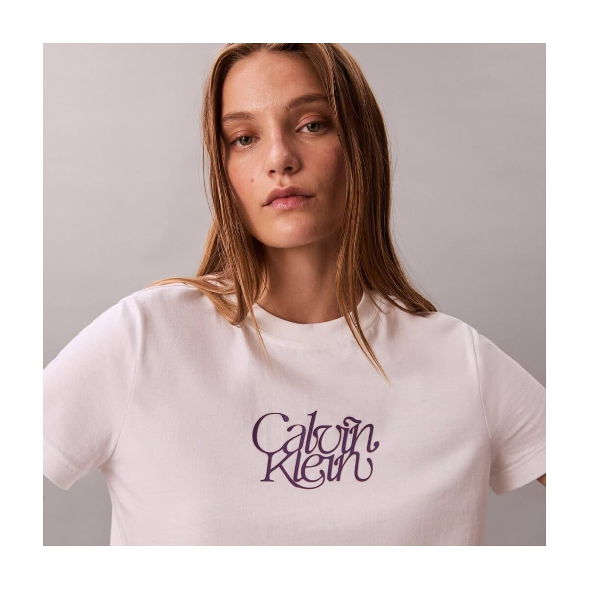 Women's T-Shirts Calvin Klein White