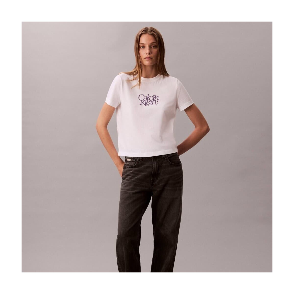 Women's T-Shirts Calvin Klein White