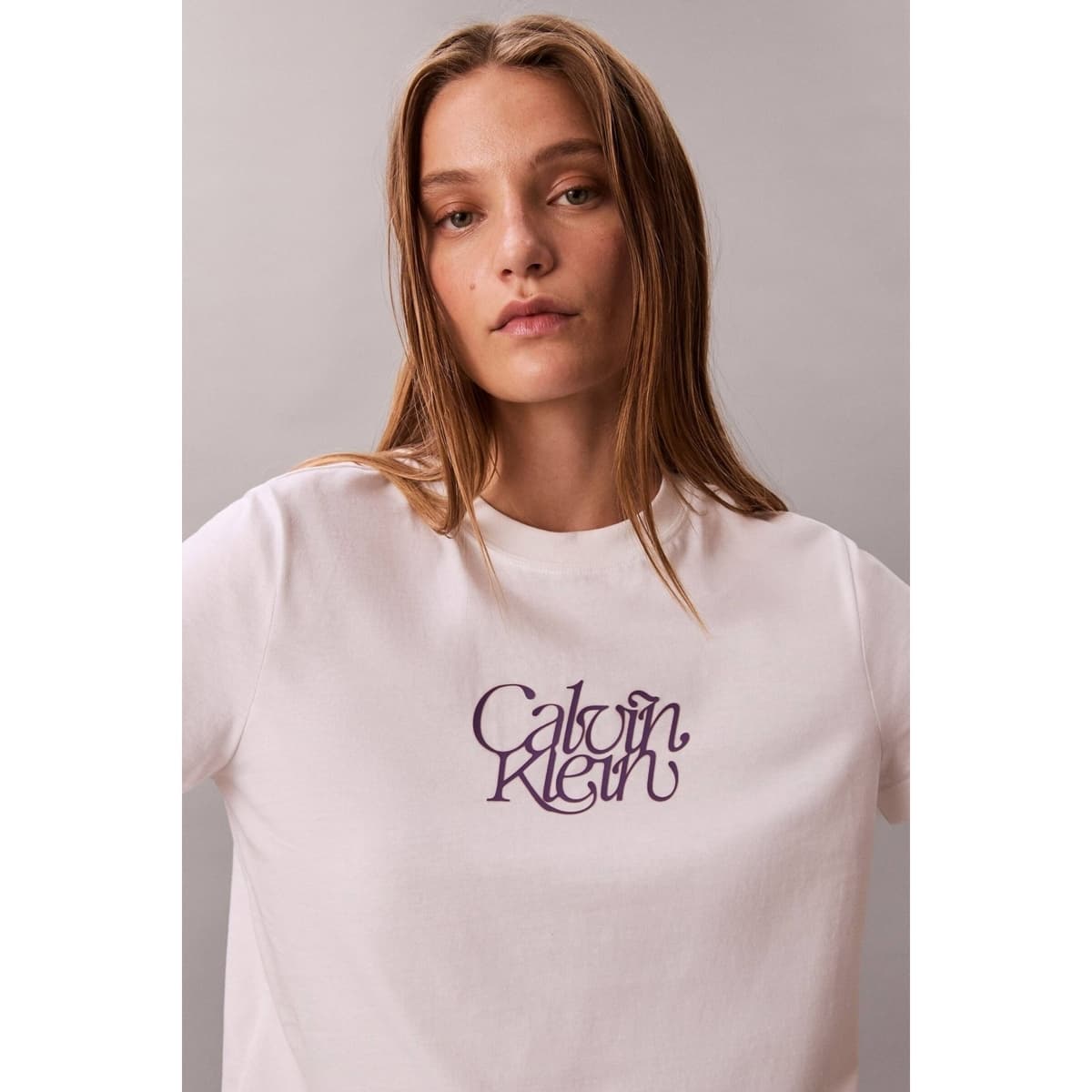 Women's T-Shirts Calvin Klein White