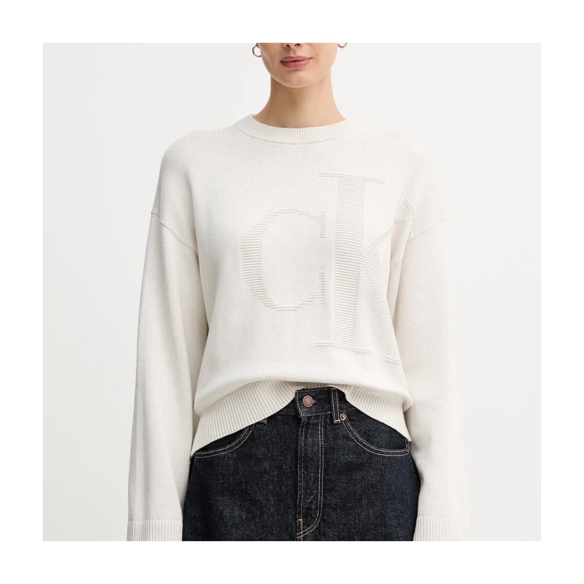 Πουλόβερ Calvin Klein Jeans Jerséis Mujer Modèle Lv047d304g