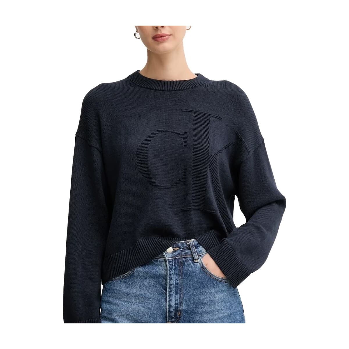 Πουλόβερ Calvin Klein Jeans Jerséis Mujer Modèle Lv047d304g