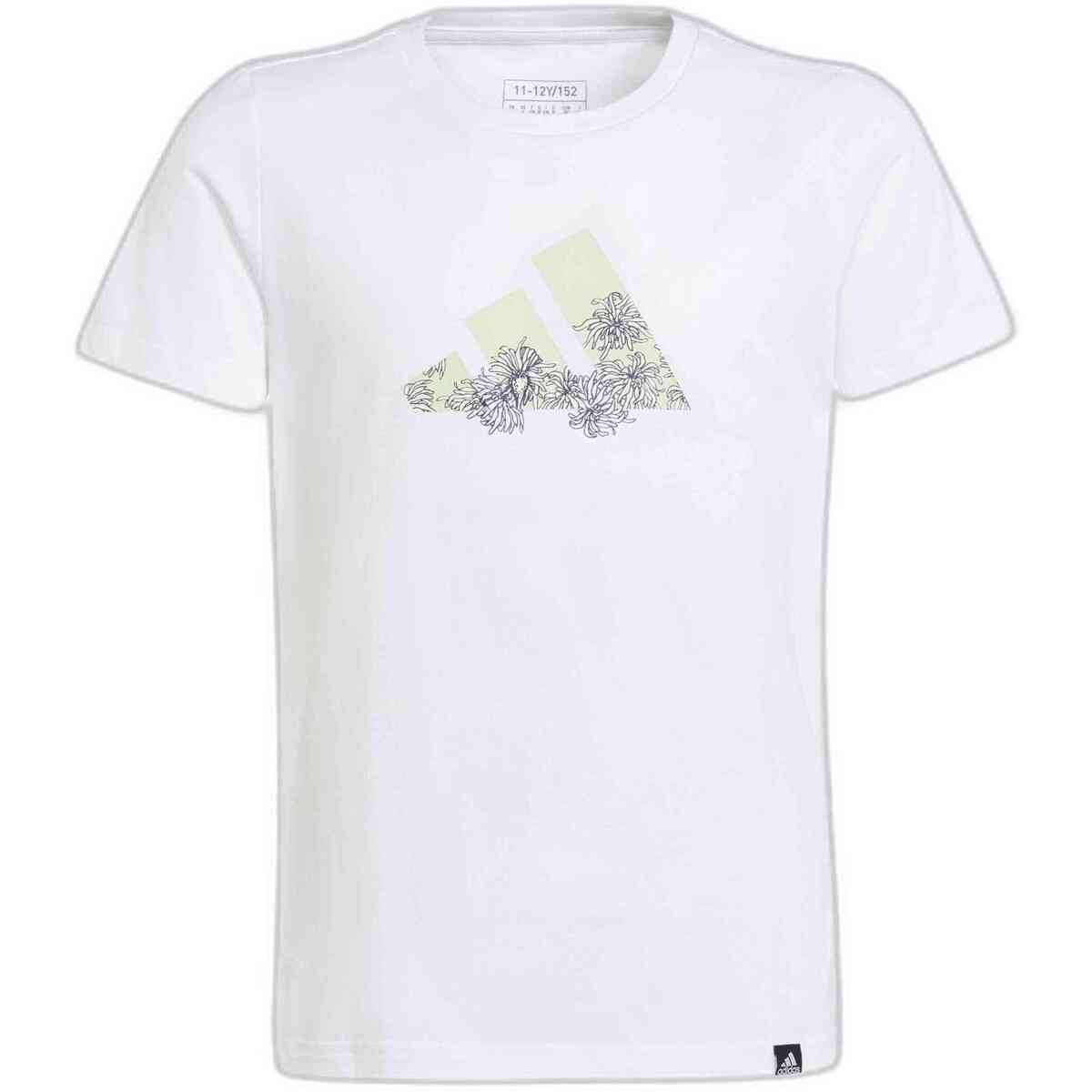 Girls' T-Shirts adidas White