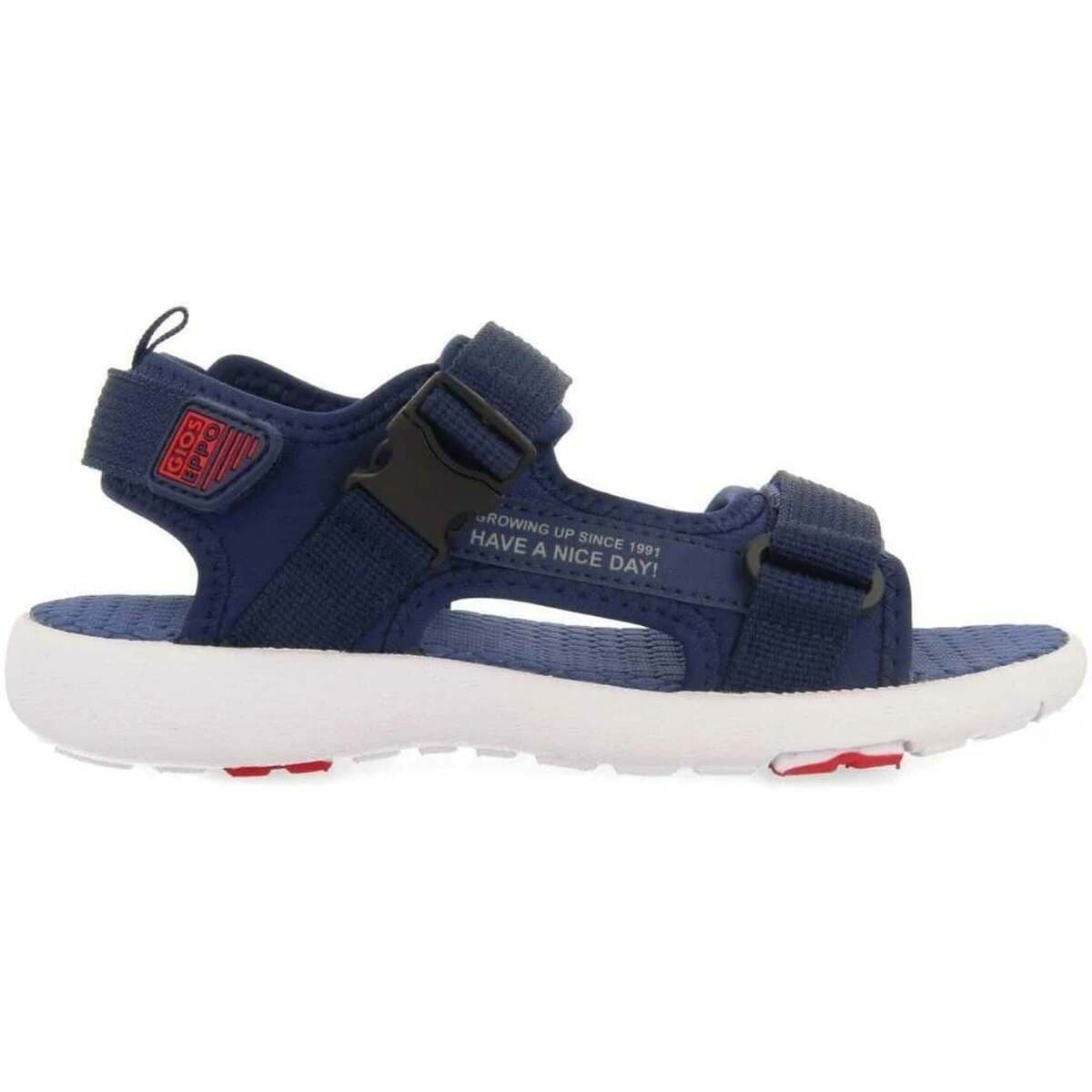 Σανδάλια χωρίς τακούνι Gioseppo 68025-NAVY