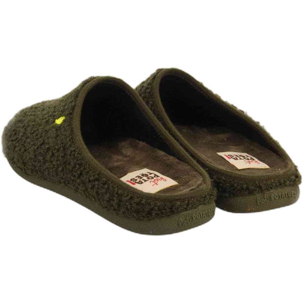 Men's House Slippers Hot Potatoes Green