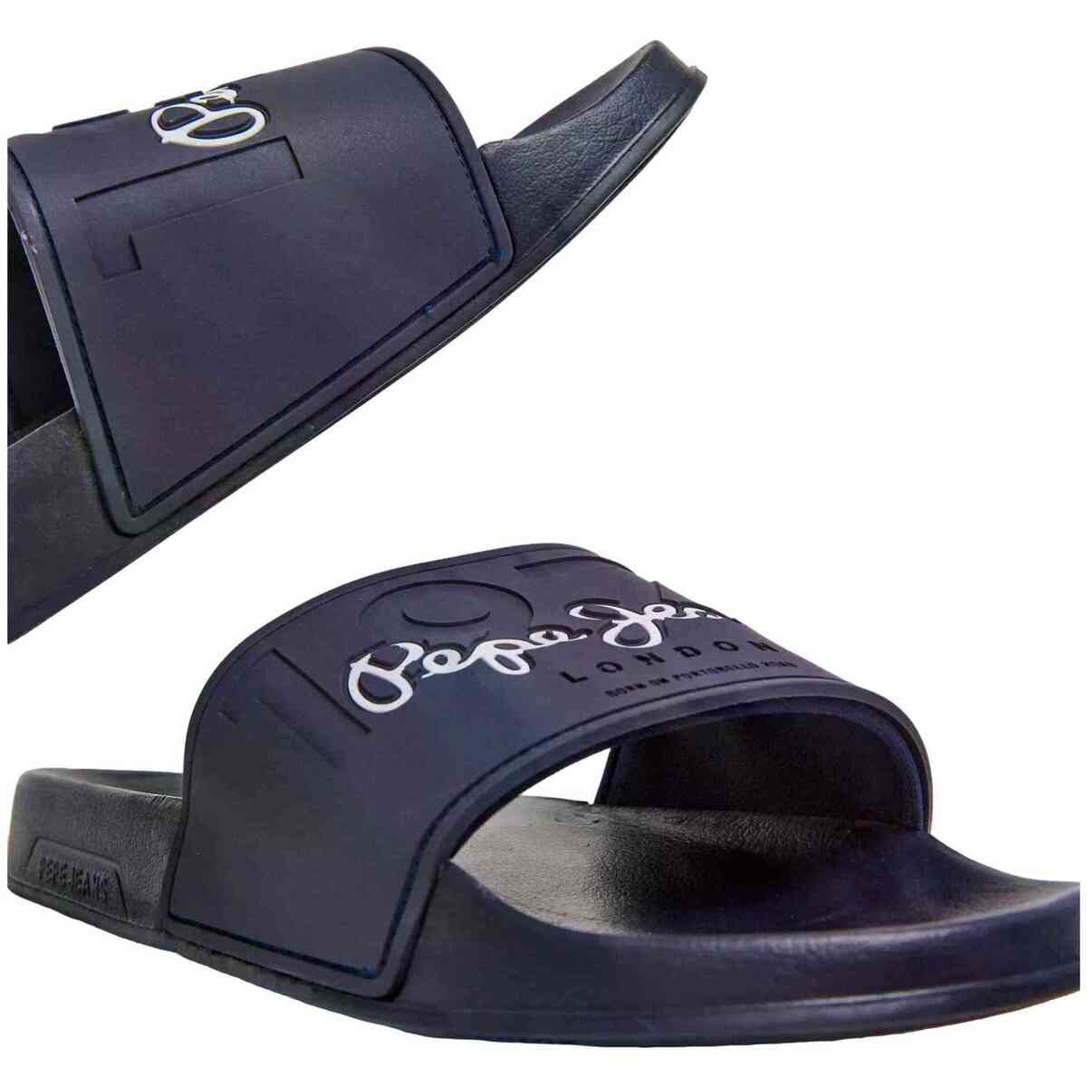 Pepe Jeans SLIDER YOUNG Παντόφλες PMS70147-588 Μπλέ